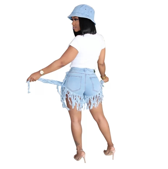 Palmer Heritage Fringed Denim Jeans Size XL - Picture 11 of 11